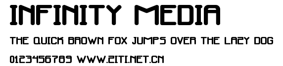 Infinity Media.ttf字體轉換器圖片