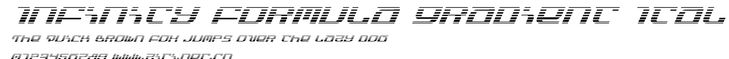 Infinity Formula Gradient Ital.ttf字體轉換器圖片
