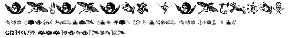 Infinite Dingbats.ttf字體轉換器圖片