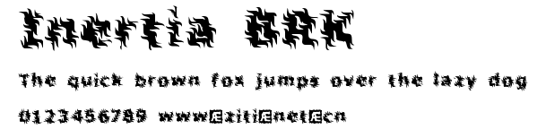 Inertia BRK.ttf字體轉換器圖片