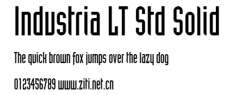 Industria LT Std Solid.ttf