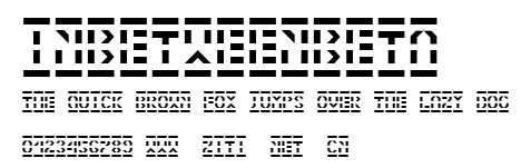 InbetweenBETA.ttf字體轉換器圖片