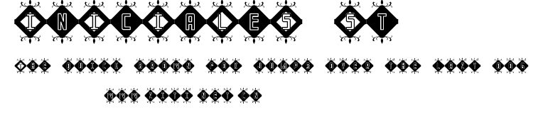 InIcIaLeS St.ttf字體轉換器圖片