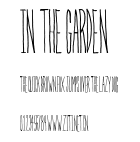 In The Garden.ttf字體轉換器圖片