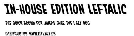 In-House Edition Leftalic.ttf