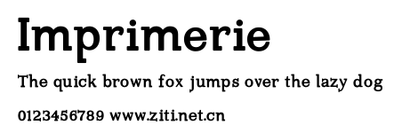 Imprimerie.ttf字體轉換器圖片