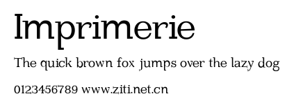 Imprimerie.ttf字體轉換器圖片