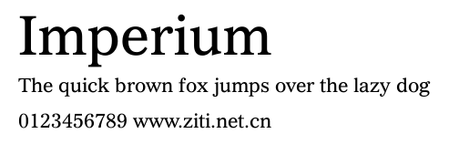 Imperium.ttf字體轉換器圖片