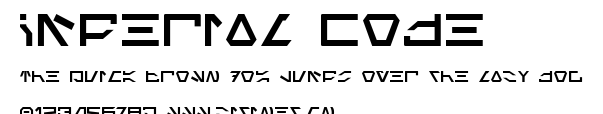 Imperial Code.ttf字體轉換器圖片