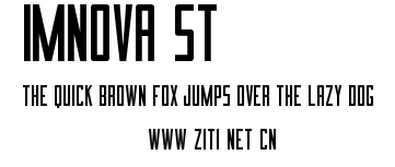 Imnova St.ttf字體轉換器圖片