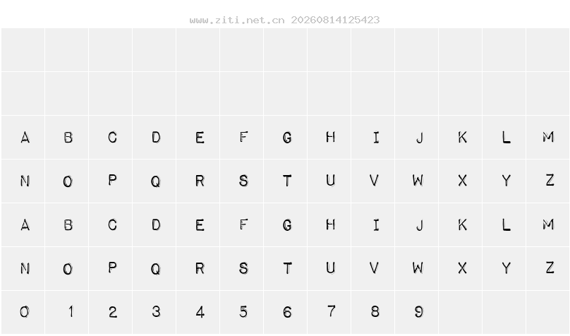 字符映射圖