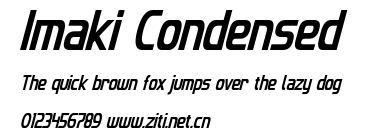 Imaki Condensed.ttf