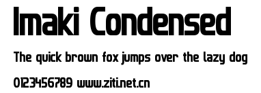 Imaki Condensed.ttf
