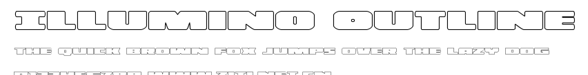 Illumino Outline.ttf字體轉換器圖片