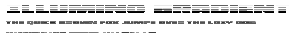Illumino Gradient.ttf字體轉換器圖片