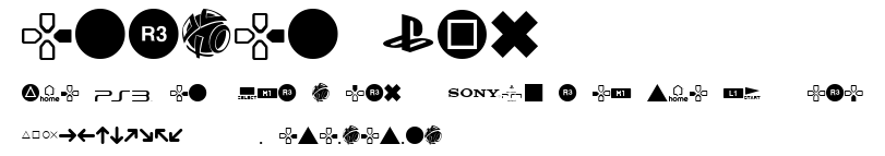 Iconic PSx.ttf字體轉換器圖片
