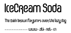 IceCream Soda.ttf字體轉換器圖片