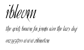 Ibleum.otf字體轉換器圖片