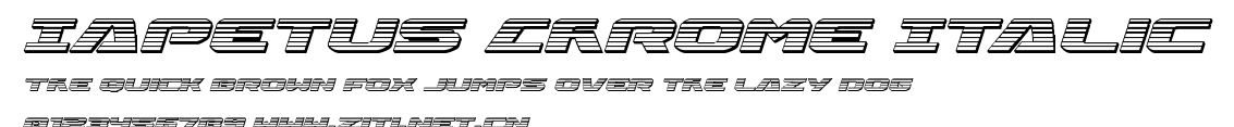Iapetus Chrome Italic.ttf