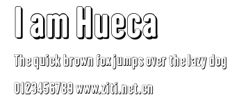 I am Hueca.otf字體轉換器圖片