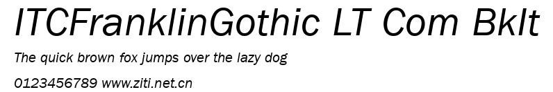 ITCFranklinGothic LT Com BkIt.ttf