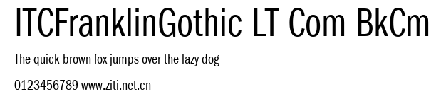 ITCFranklinGothic LT Com BkCm.ttf