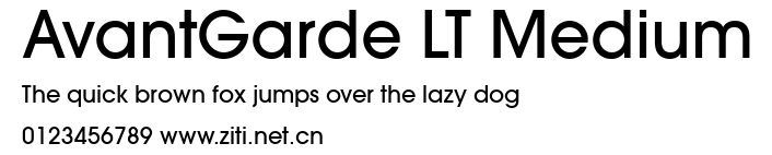 AvantGarde LT Medium.ttf
