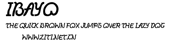 IBAYO.ttf字體轉換器圖片