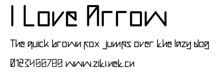 I Love Arrow.otf