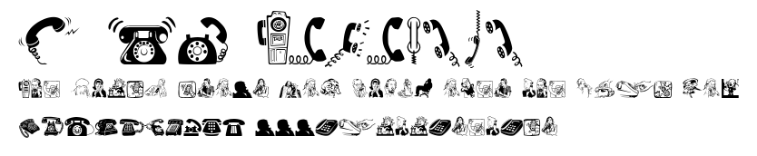 I AM TELEFONO.ttf字體轉換器圖片