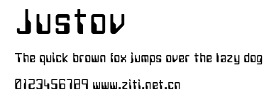 Justov.ttf字體轉換器圖片