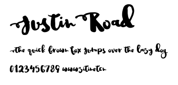 JustinRoad.otf