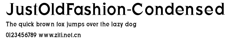 JustOldFashion-Condensed.ttf