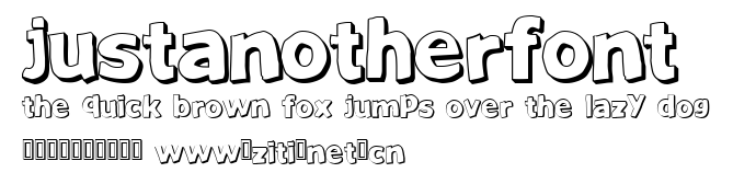 JustAnotherFont.ttf字體轉換器圖片