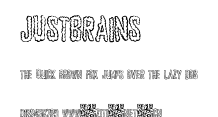 JustBrains.ttf字體轉換器圖片