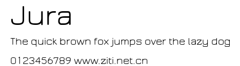 Jura.ttf字體轉換器圖片