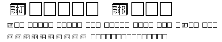 Jumble Book.ttf字體轉換器圖片
