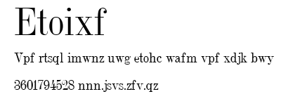 Jumble.ttf字體轉換器圖片