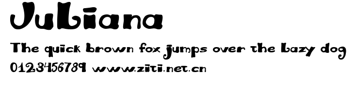 Juliana.ttf字體轉換器圖片