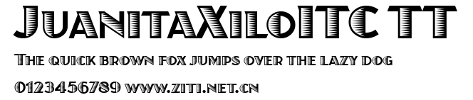 JuanitaXiloITC TT.ttf