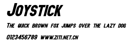 Joystick.ttf字體轉換器圖片