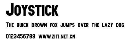 Joystick.ttf字體轉換器圖片