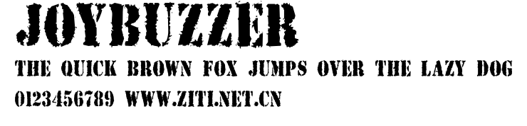 Joybuzzer.ttf字體轉換器圖片