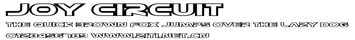 Joy Circuit.ttf字體轉換器圖片