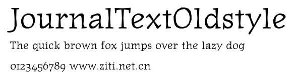JournalTextOldstyle.ttf字體轉換器圖片