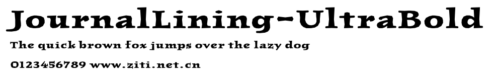 JournalLining-UltraBold.ttf字體轉換器圖片