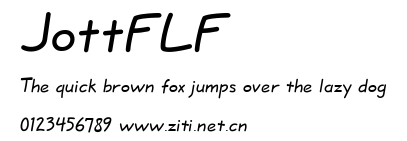 JottFLF.ttf字體轉換器圖片
