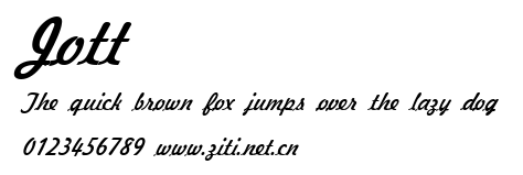 Jott.ttf字體轉換器圖片