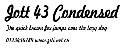 Jott 43 Condensed.ttf