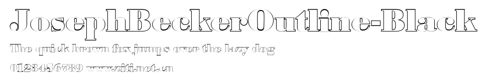 JosephBeckerOutline-Black.ttf